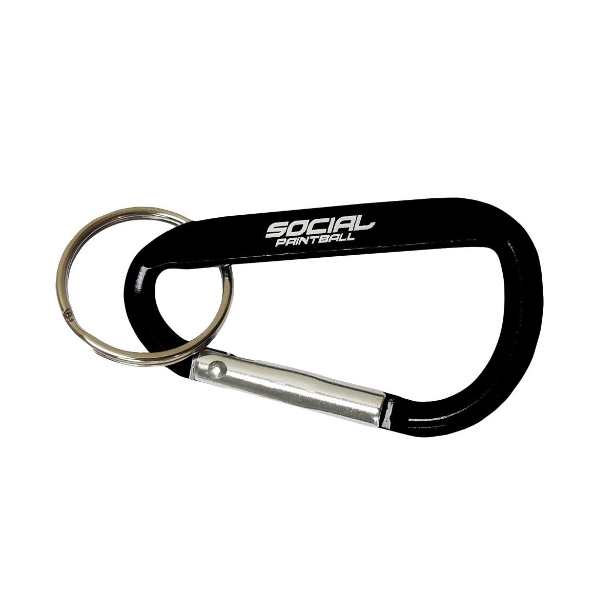 Social Paintball Carabiner Keychain - Social Paintball