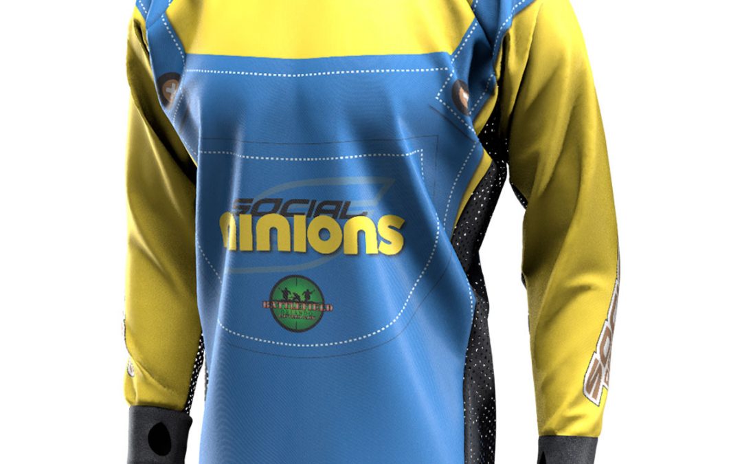2018 Minions Paintball, Good Yellow, Custom Event SMPL Jersey