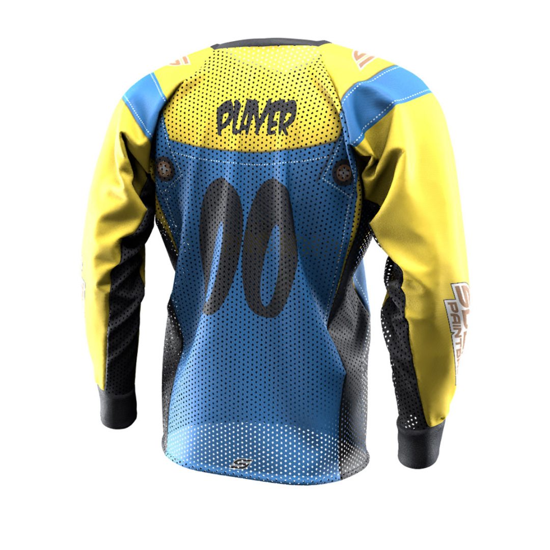 2018 Minions Paintball, Good Yellow, Custom Event SMPL Jersey Social