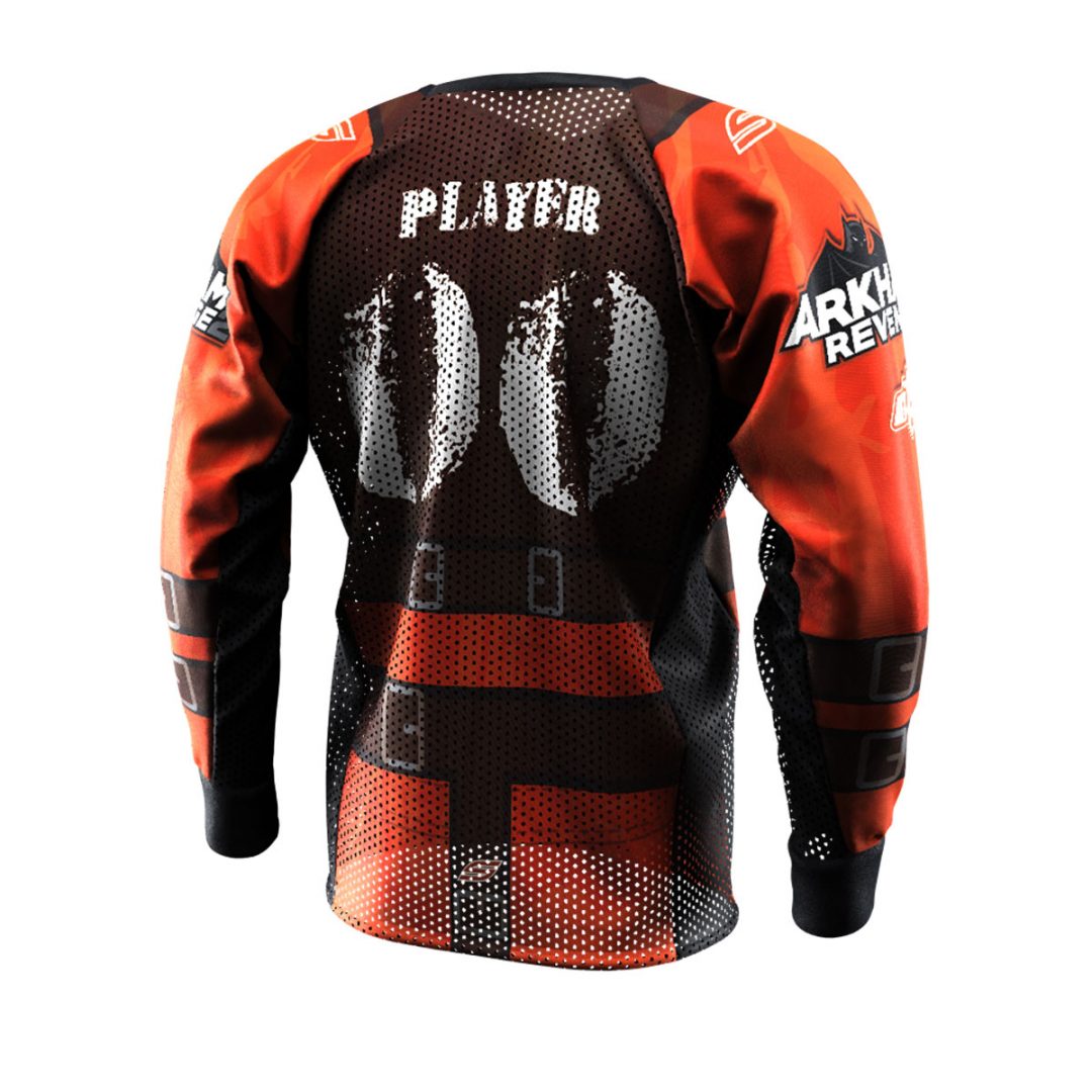 Orange Prison Jumpsuit, Custom Event SMPL Jersey Social Paintball