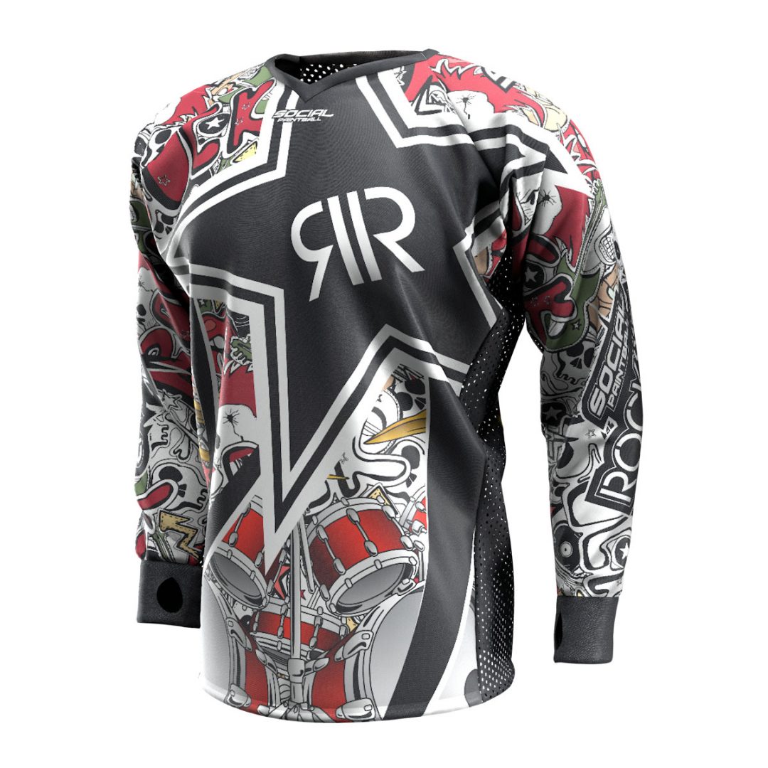 Paintball Jerseys, Padded and Unpadded Options Social Paintball