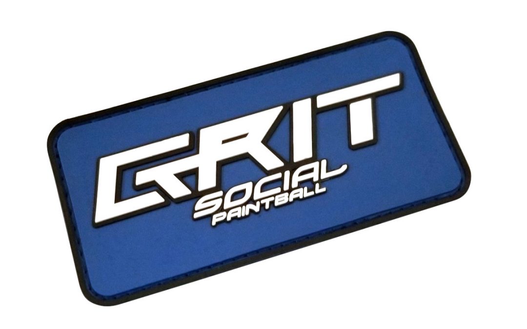 PVC Rubber VELCRO&reg; Patch, Grit