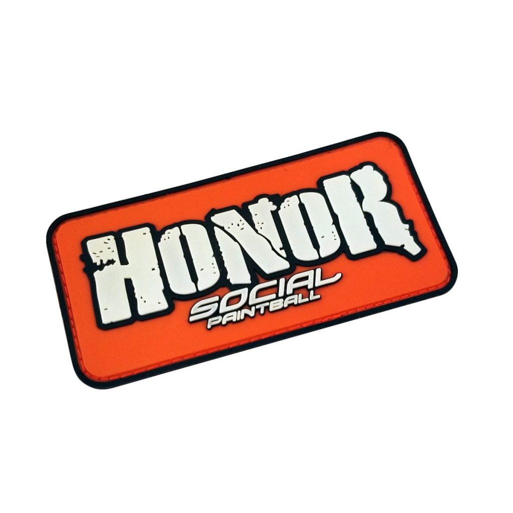 PVC Rubber VELCRO® Patch, Honor Social Paintball