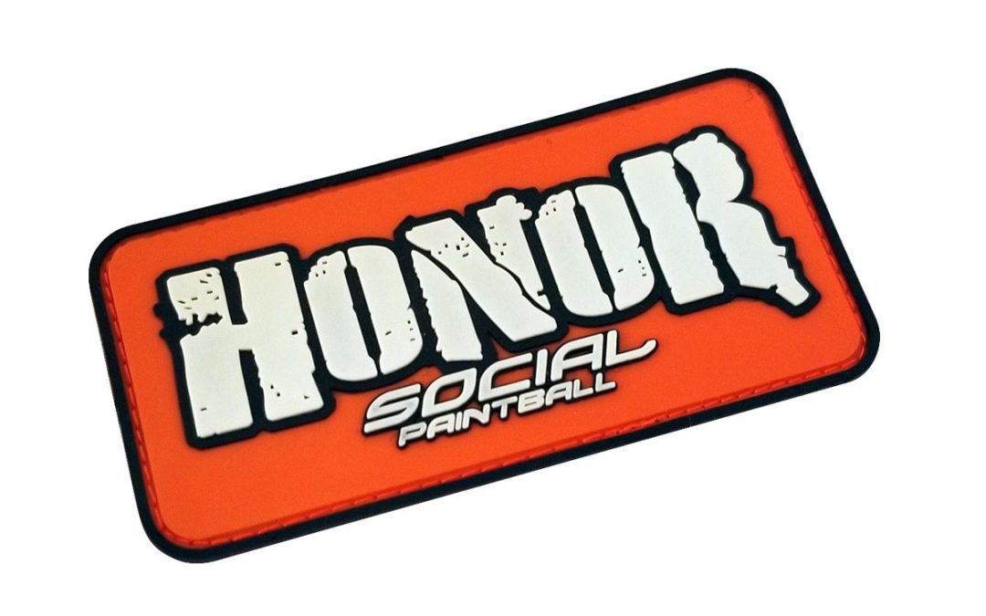 PVC Rubber VELCRO&reg; Patch, Honor