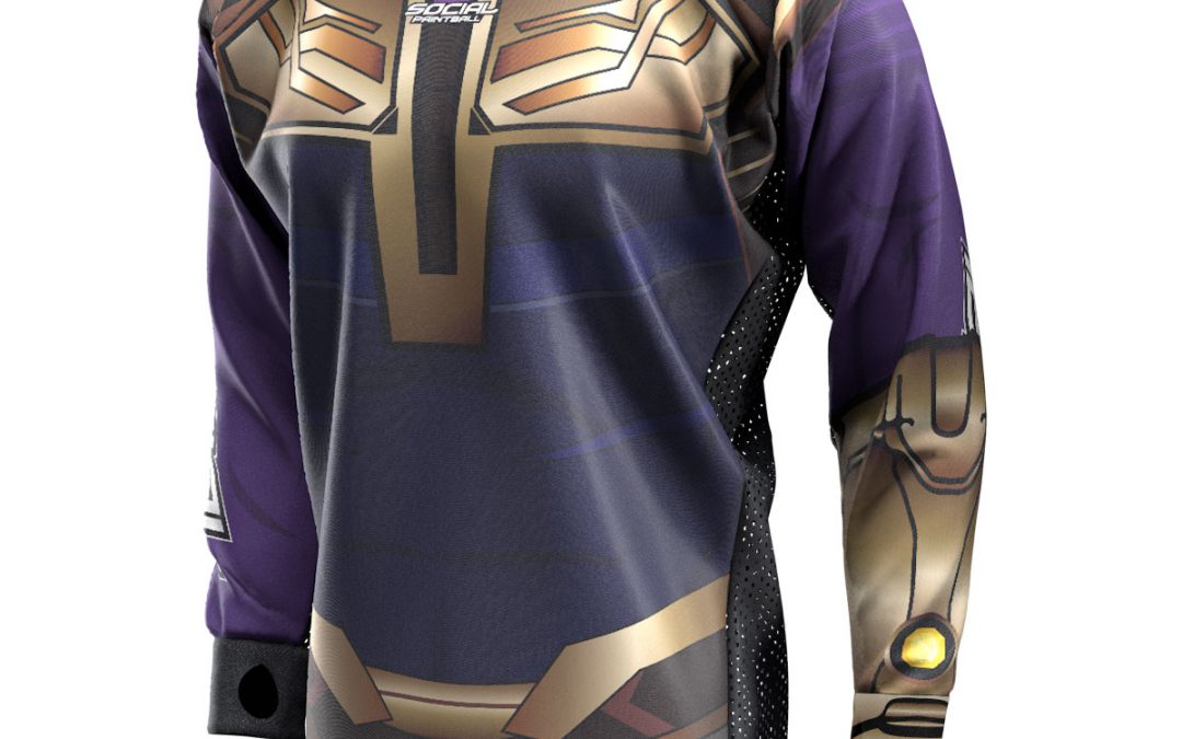 Mad King,  Unpadded SMPL Paintball Jersey