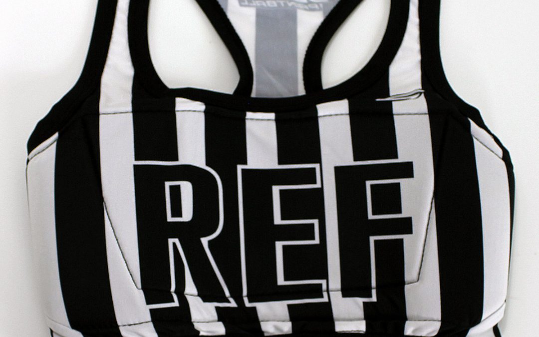 Grit Women’s Racerback Padded Sports Bra, Zebra Ref