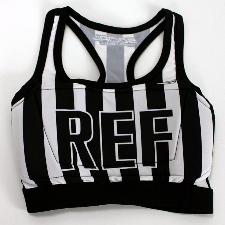 Grids Racerback Built-in Bra Top (mist blue)