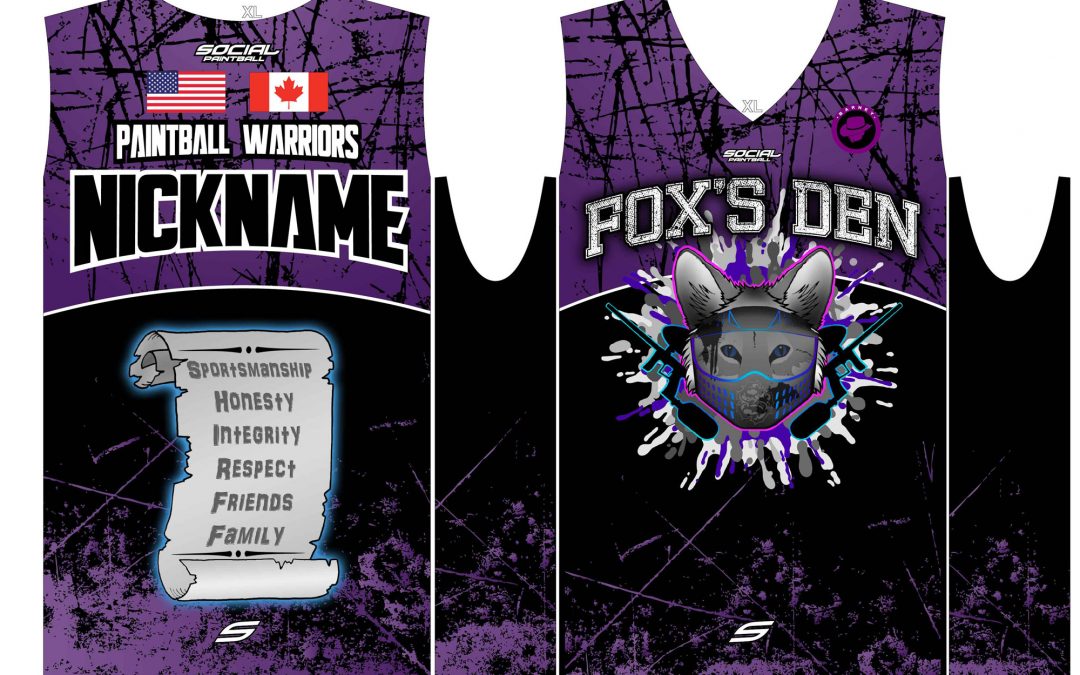 Fox’s Den Sleeveless Jersey, Purple Rage