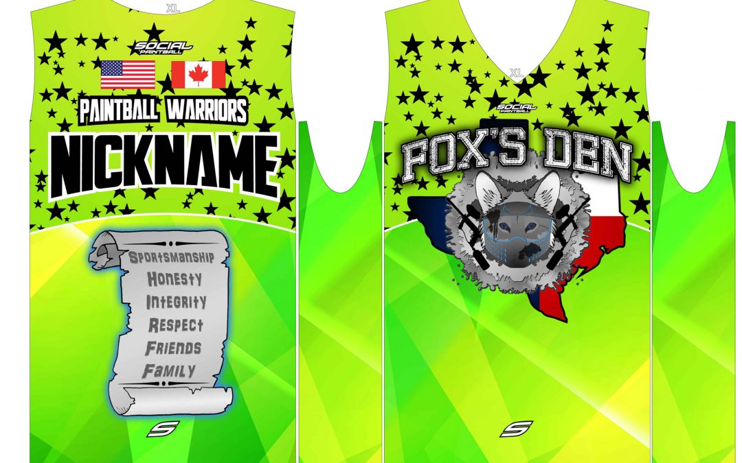 Fox’s Den Sleeveless Jersey, Texas Slime