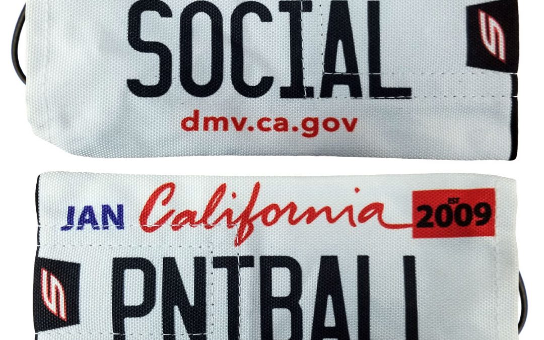 Barrel Cover, California State License Plate