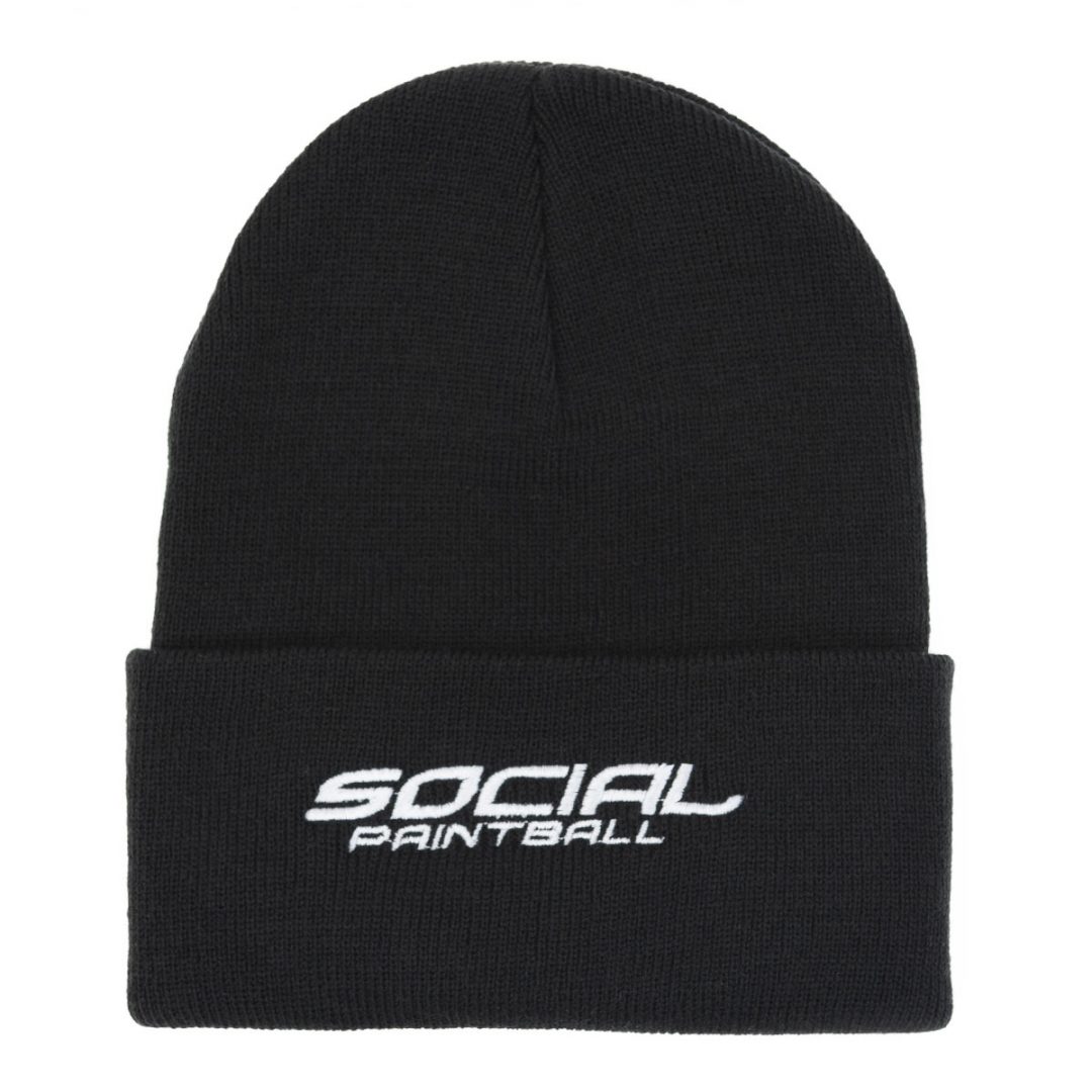 Beanie, Black Social Paintball