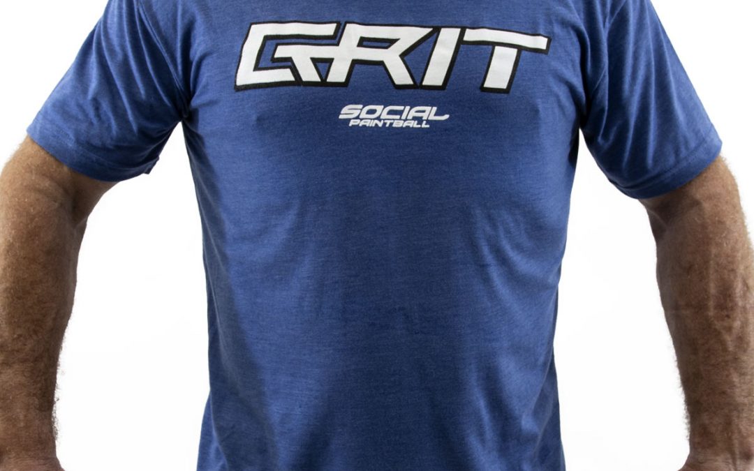 Men’s Crew Shirt, Grit Blue