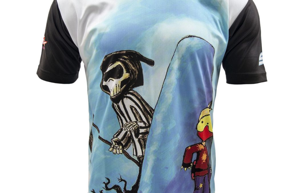 Grit Dry-Wick Shirt, Reaper, Paintball Cartoon Series