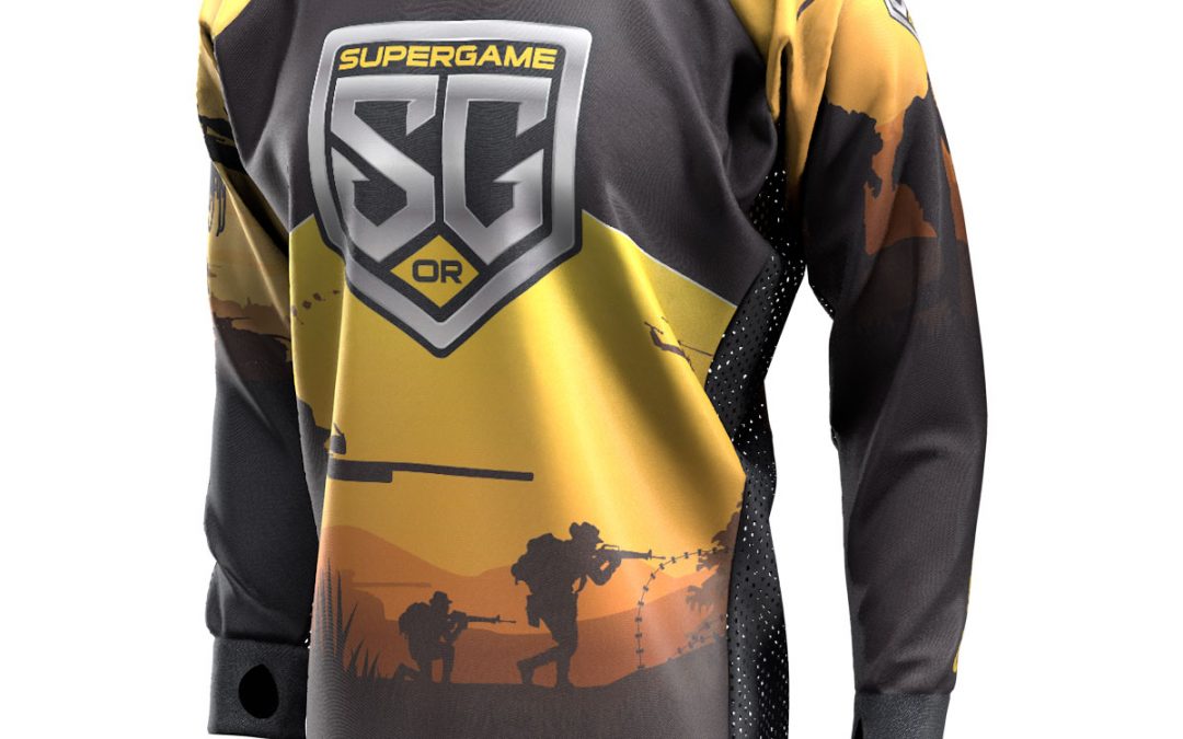 2019 SuperGame Oregon 52 Custom Event SMPL Jersey, Yellow