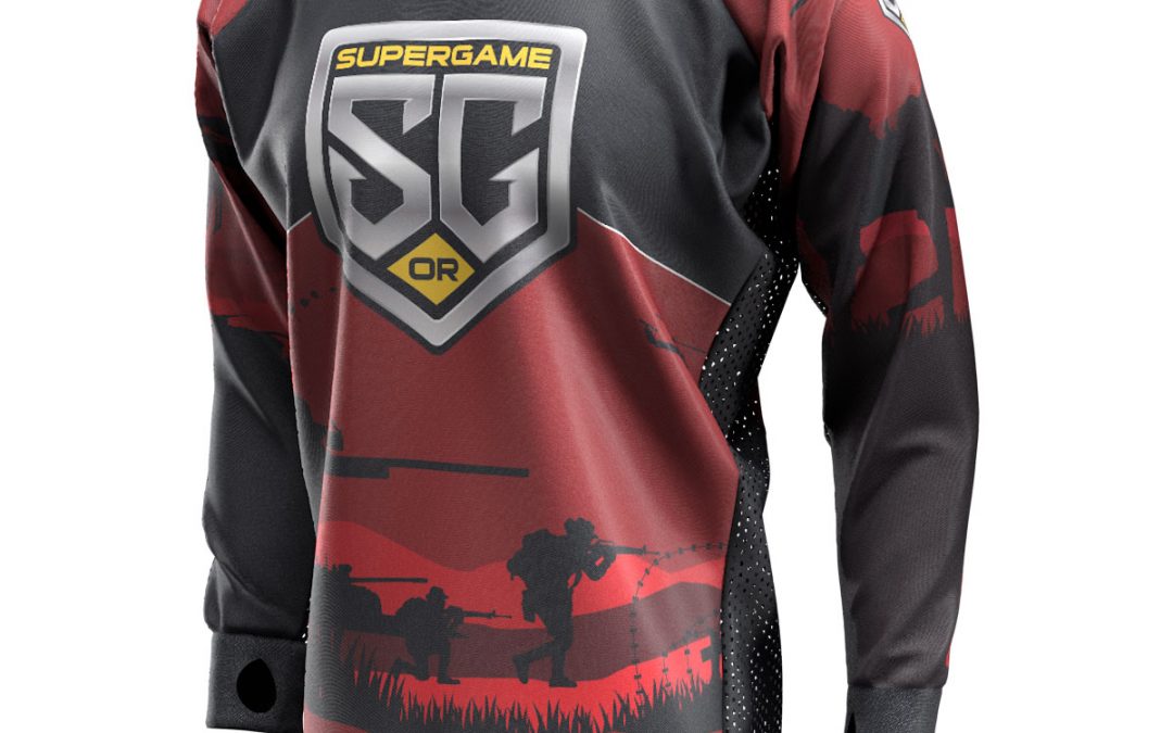 2019 SuperGame Oregon 52 Custom Event SMPL Jersey, Red