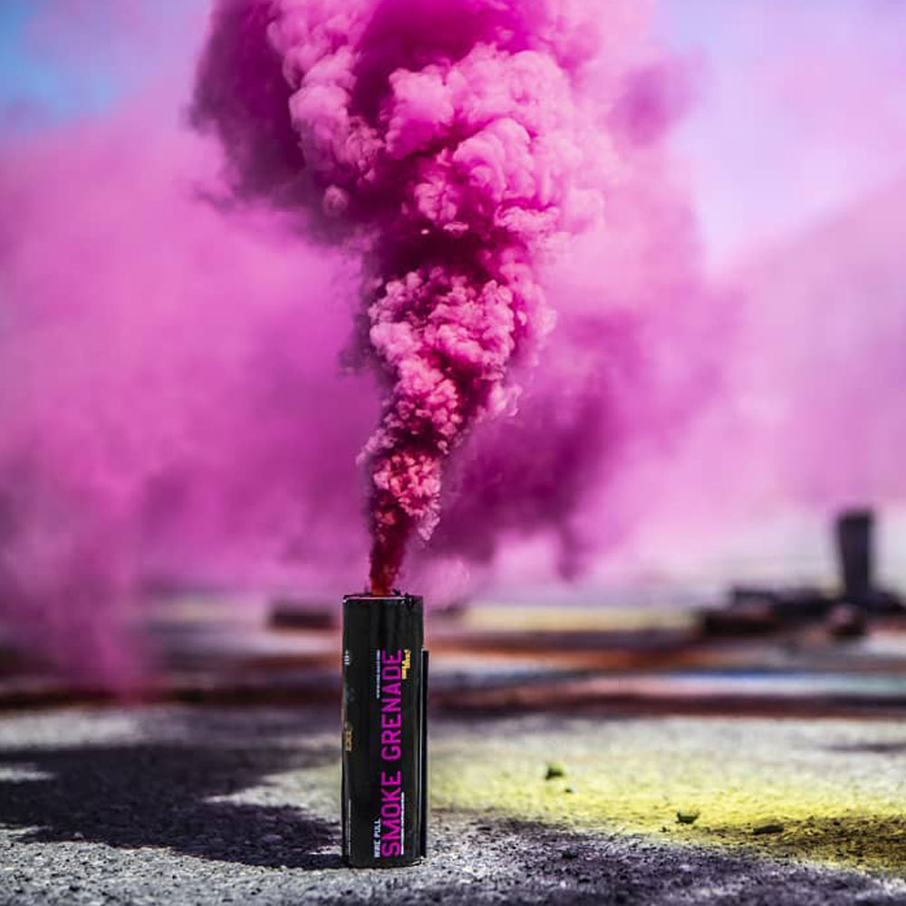 smoke grenade paintball