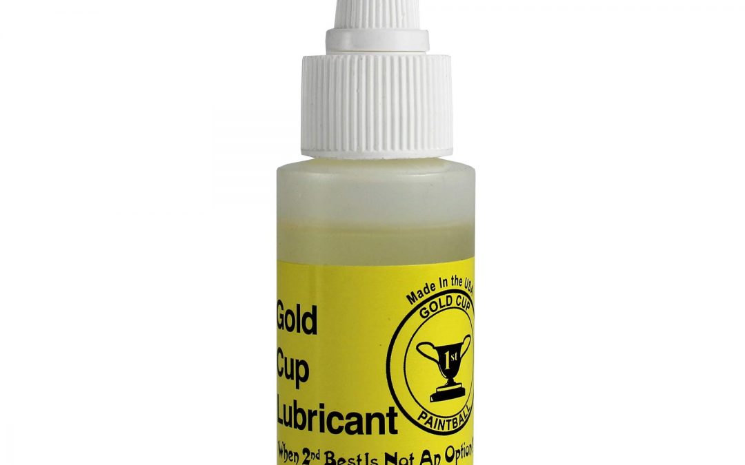 Gold Cup Paintball Gun Oil, 1 oz Bottle