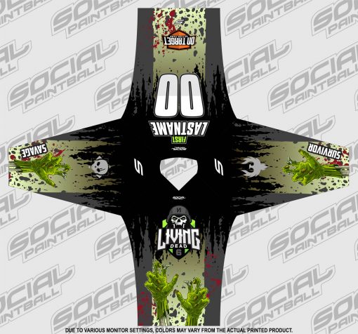 2019 Living Dead 6 Custom Event SMPL Jersey Flat