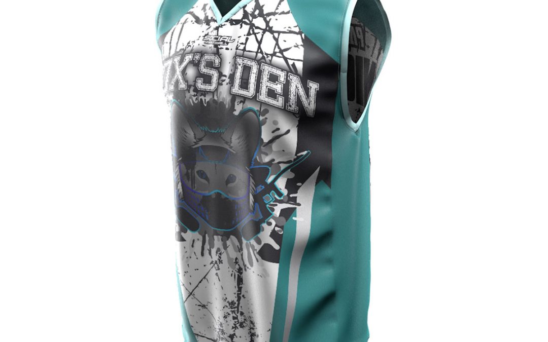 Fox’s Den Sleeveless Jersey, Connecticut Teal