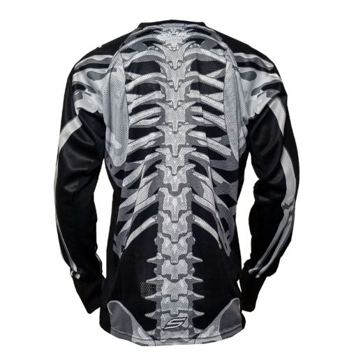 Social Paintball SMPL Jersey, Skeleton Bones Back