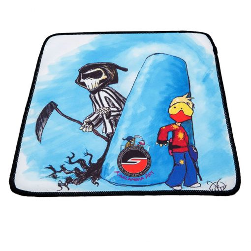 Microfiber Cleaning Cloth, Reaper, Paintball Cartoon Series
