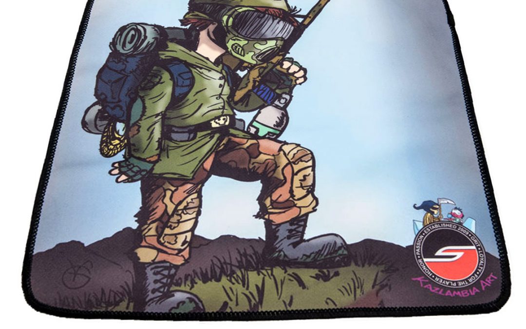 Microfiber Cleaning Cloth, Weekend Warrior, Paintball Cartoon Series