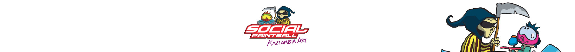 Kazlambia Art Paintball Cartoon by Social Paintball