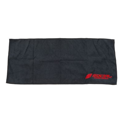 Social Paintball Microfiber Cleaning Cloth, Black