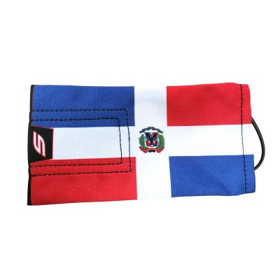 Social Paintball Barrel Cover, Dominican Republic Flag