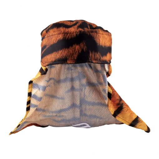 Social Paintball Headwrap, Orange Tiger