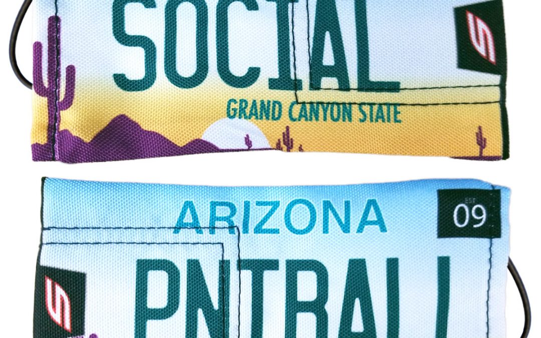 Barrel Cover, Arizona “Grand Canyon State” License Plate