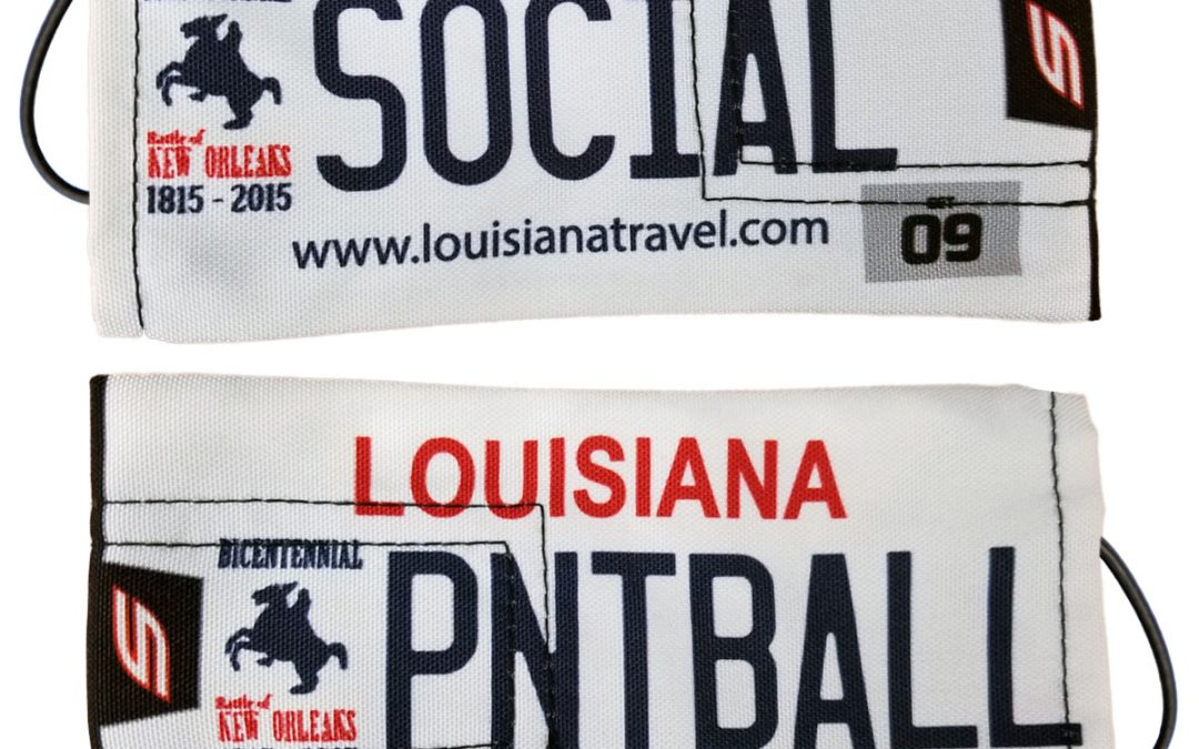 Barrel Cover, Louisiana License Plate