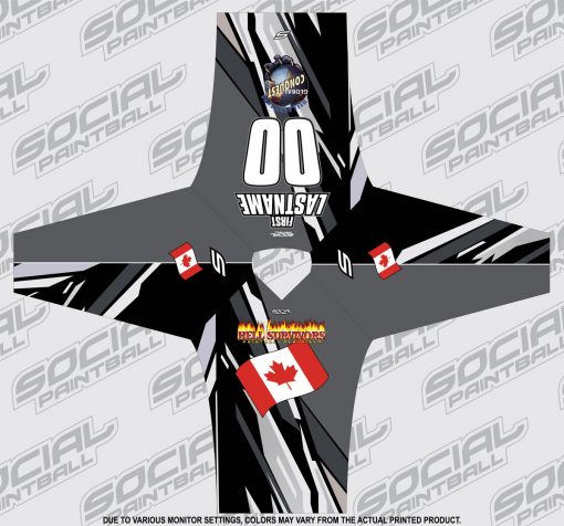 2020 Global Conquest Custom Event SMPL Jersey Canada Gray