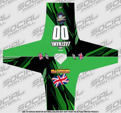 2020 Global Conquest Custom Event SMPL Jersey England Green