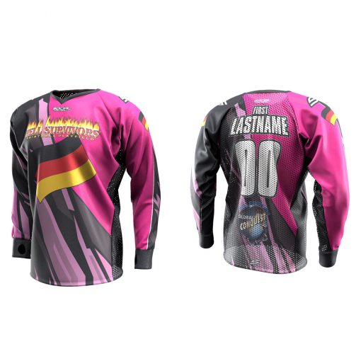 2020 Global Conquest Custom Event SMPL Jersey Germany Pink