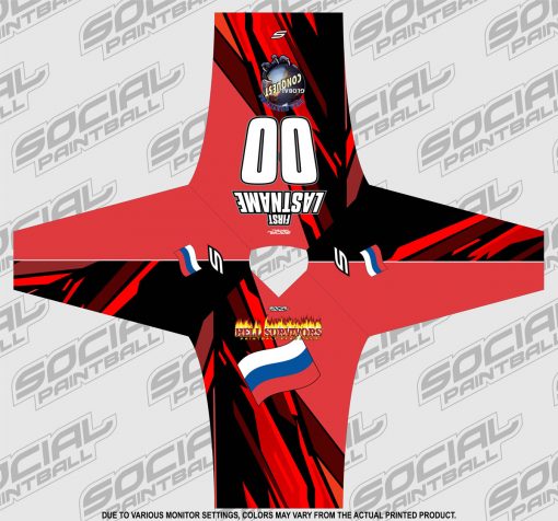 2020 Global Conquest Custom Event SMPL Jersey Russia Red