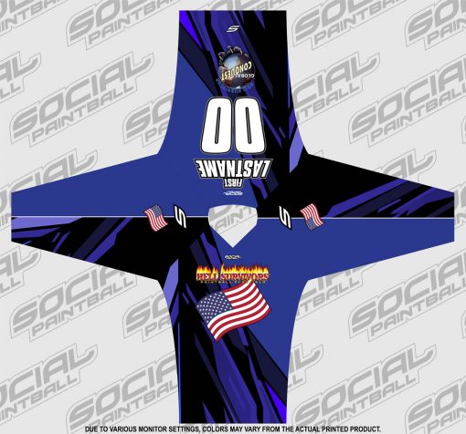 2020 Global Conquest Custom Event SMPL Jersey Usa Blue