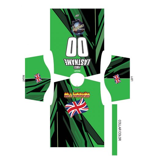 2020 Global Conquest Event Shirt England Green