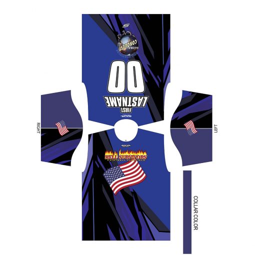 2020 Global Conquest Event Shirt USA Blue