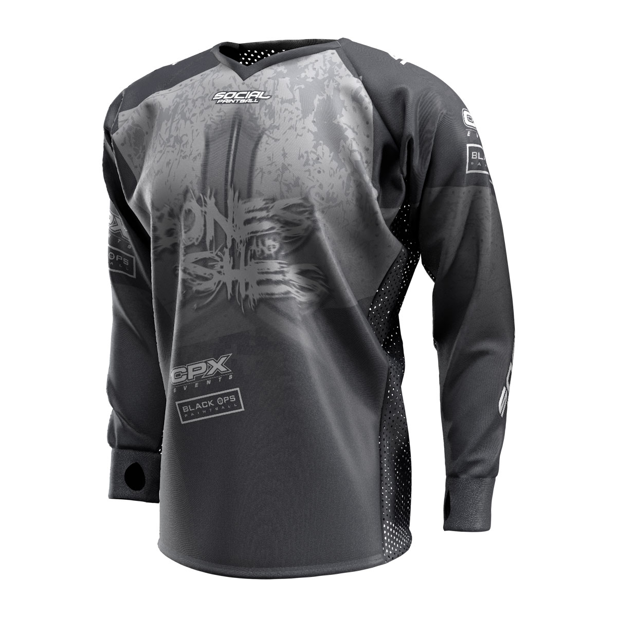 2020/21 CPX Bones and Ashes 3 Custom Event SMPL Jersey - Social Paintball