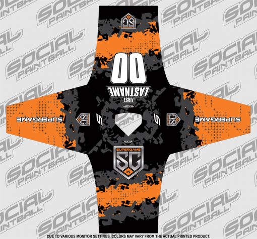 2020 SuperGame Central (Indiana) Custom Event SMPL Jersey, Orange