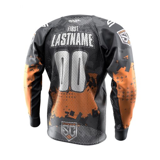 2020 SuperGame Central (Indiana) Custom Event SMPL Jersey, Orange Back