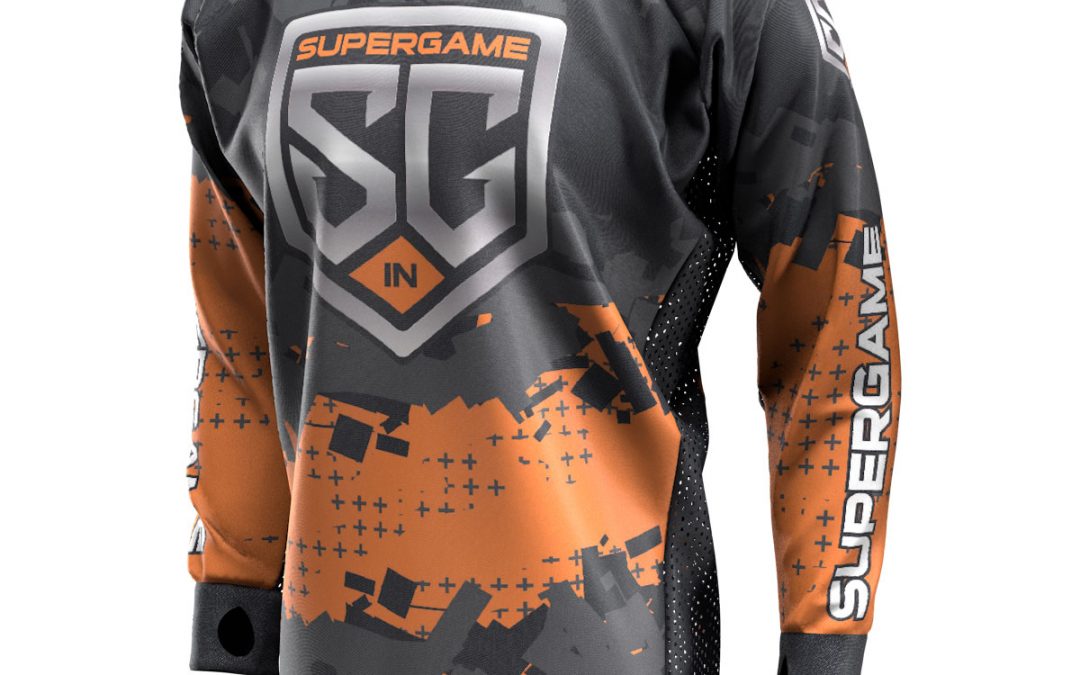2020 SuperGame Central (Indiana) Custom Event SMPL Jersey, Orange