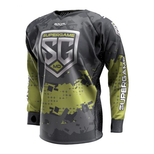 2020 SuperGame East (Maryland) Custom Event SMPL Jersey, Green Front