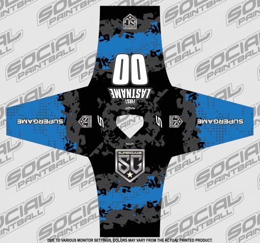 2020 SuperGame Custom Event SMPL Jersey, Blue