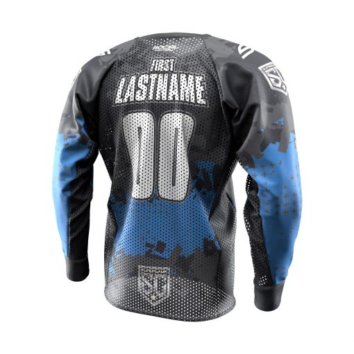 2020 SuperGame Custom Event SMPL Jersey, Blue Back