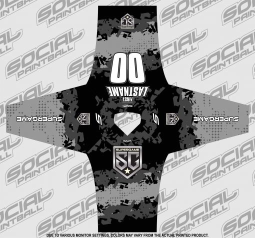 2020 SuperGame Custom Event SMPL Jersey, Gray