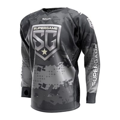 2020 SuperGame Custom Event SMPL Jersey, Gray Front