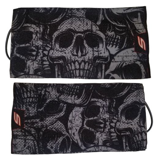 Social Paintball Barrel Cover, Gray Skull