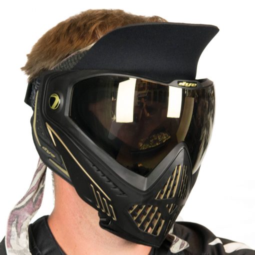 Vintage Duckbill Paintball Visor, Black